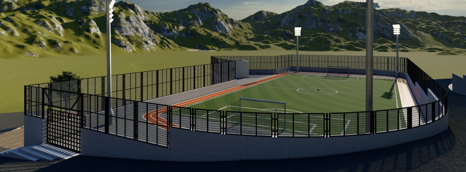 Surda Abu Qash Municipality Signs Agreement for the Construction of Abu Qash Sports Field